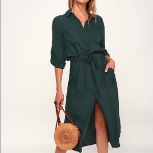 NWT LUSH Midi Dress